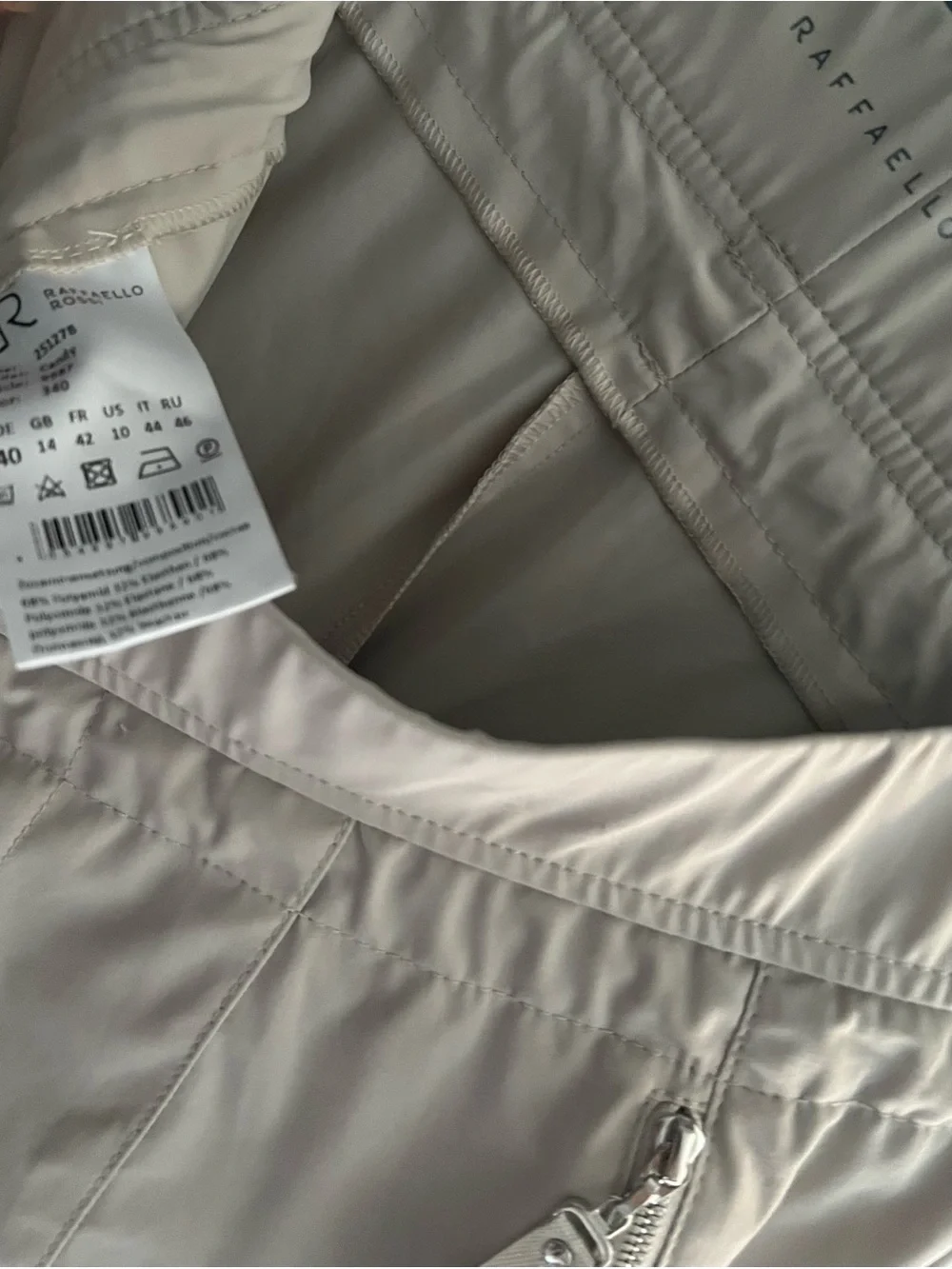 RAFFAELLO ROSSI Light Beige Drawstring Joggers - Picture 8 of 8